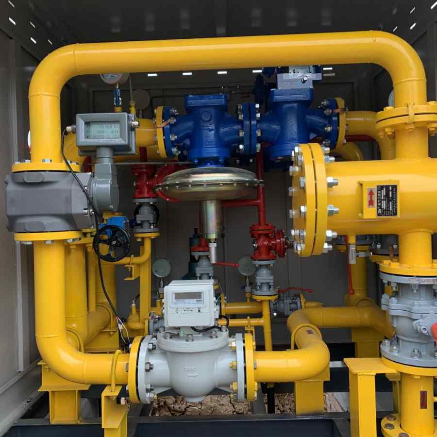 Flowmeter and Gas Pipeline Valve