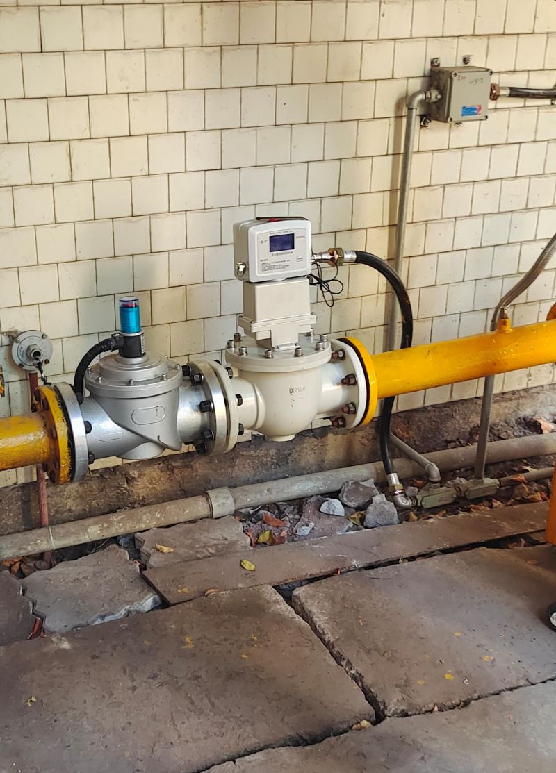 gas flow meter valve